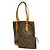 Borsa Tote Bucket PM Monogram Louis Vuitton Marrone