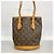 Borsa Tote Bucket PM Monogram Louis Vuitton Marrone - vista 10