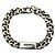 Bracciale a Catena con Piastra Logo Fendi Argento