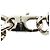Bracciale a Catena con Piastra Logo Fendi Argento - vista 5