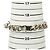 Bracciale a Catena con Piastra Logo Fendi Argento - vista 8