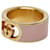 Bracciale Charm Interlocking G Gucci Rosa D'oro  - vista 6