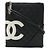 Borsa a spalla Pochette Coco Mark media della linea Cambon di Chanel Nero Bianco - vista 2