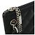 Borsa a spalla Pochette Coco Mark media della linea Cambon di Chanel Nero Bianco - vista 6