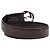 Gucci Brown Leather GG Pattern Belt - view 3