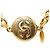 Colar de corrente banhado a ouro Chanel Coco Mark Dourado - vista 3