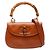 Borsa Old Bamboo di Gucci Marrone