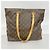 Bolso Tote Cabas Mezzo Monogram Louis Vuitton Castaño - vista 10