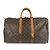 Borsa da viaggio Louis Vuitton Monogram Keepall 50 Marrone