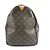 Borsa da viaggio Louis Vuitton Monogram Keepall 50 Marrone - vista 3