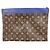 Pochette Apollo Monogram Louis Vuitton Marrone Rosso Blu - vista 2