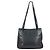 Borsa a spalla in pelle di vitello grana nera Chanel Nero - vista 2