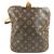 Borsa da Viaggio Saxophone 45 Monogramma Louis Vuitton Marrone - vista 4