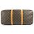 Borsa da Viaggio Saxophone 45 Monogramma Louis Vuitton Marrone - vista 5