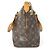 Borsa Louis Vuitton Monogram Palermo PM Marrone - vista 3