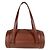 Bulgari Borsa cilindrica in pelle marrone Bvlgari - vista 2