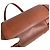 Bulgari Borsa cilindrica in pelle marrone Bvlgari - vista 8