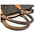 Sac Plat Monogram Louis Vuitton Marron - vue 10