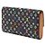 Portafoglio Lungo Sarah Monogramma Louis Vuitton Nero Multicolore - vista 2