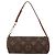 Pochette Papillon Mini in Tela Monogram Louis Vuitton Marrone - vista 2