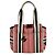 Timeless Borsa a spalla con logo CC Coco Mark della linea crociera Chanel Nero Rosa Bianco - vista 2