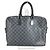 Borsa Port Document Jour Damier Graphite Louis Vuitton Nero