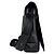 Borsa a spalla in pelle nera Prada Nero - vista 2