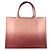 Borsa tote in pelle rosa Christian Dior - vista 3