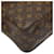 Borsa Louis Vuitton Monogram Looping GM Marrone - vista 7