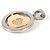 Bulgari Collana Pendente Cuore Tondo in Oro 18K e Oro Bianco Bvlgari - vista 2