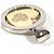 Bulgari Collana Pendente Cuore Tondo in Oro 18K e Oro Bianco Bvlgari - vista 3