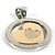 Bulgari Collana Pendente Cuore Tondo in Oro 18K e Oro Bianco Bvlgari - vista 5