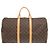Borsa Boston Keepall 50 Monogram Louis Vuitton Marrone Monogramma