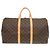 Borsa Boston Keepall 50 Monogram Louis Vuitton Marrone Monogramma - vista 2