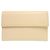 Billetera de cuero Corda beige plegable Prada 1M0510