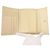 Billetera de cuero Corda beige plegable Prada 1M0510 - vista 5