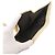 Billetera de cuero Corda beige plegable Prada 1M0510 - vista 6