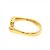 Anello Open Heart Elsa Peretti di Tiffany & Co. D'oro - vista 3