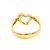 Anello Open Heart Elsa Peretti di Tiffany & Co. D'oro - vista 4