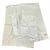 Stola Gucci GG Lame Bianca in Cotone e Rayon Bianco - vista 2