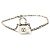Bracciale Charm Silver Lockit Louis Vuitton Argento