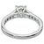 Anello Solitario Cartier 1895 - vista 4