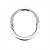Anello Piccolo Lock di Tiffany & Co. in Oro Bianco D'oro - vista 6