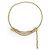 CINTURA CHANEL LOGO CC QUILTED NUOVA VINTAGE 3 RIGHE 60-119CM ORO D'oro