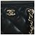 Bowling Chanel Borsa cilindrica in caviale, borsa a spalla, borsa a tracolla Nero - vista 2