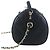 Bowling Chanel Borsa cilindrica in caviale, borsa a spalla, borsa a tracolla Nero - vista 3