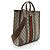 Borsa Tote Verticale Ophidia GG Supreme di Gucci Marrone Beige - vista 2
