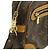 Clutch Dragonne Marly Monogram Louis Vuitton Marrone - vista 6