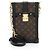 Pochette Verticale in Tela Monogram Louis Vuitton Nero