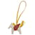 Hermès Charm de Bolsa Rodeo Pegase PM, giz/amarelo de Nápoles/cobre, Milo Couro de Cordeiro Branco Fora de branco Castanho claro  - vista 1
